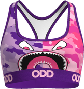 Sujetador deportivo ODD WOMEN Warplane Camo para mujer XU32508WSB